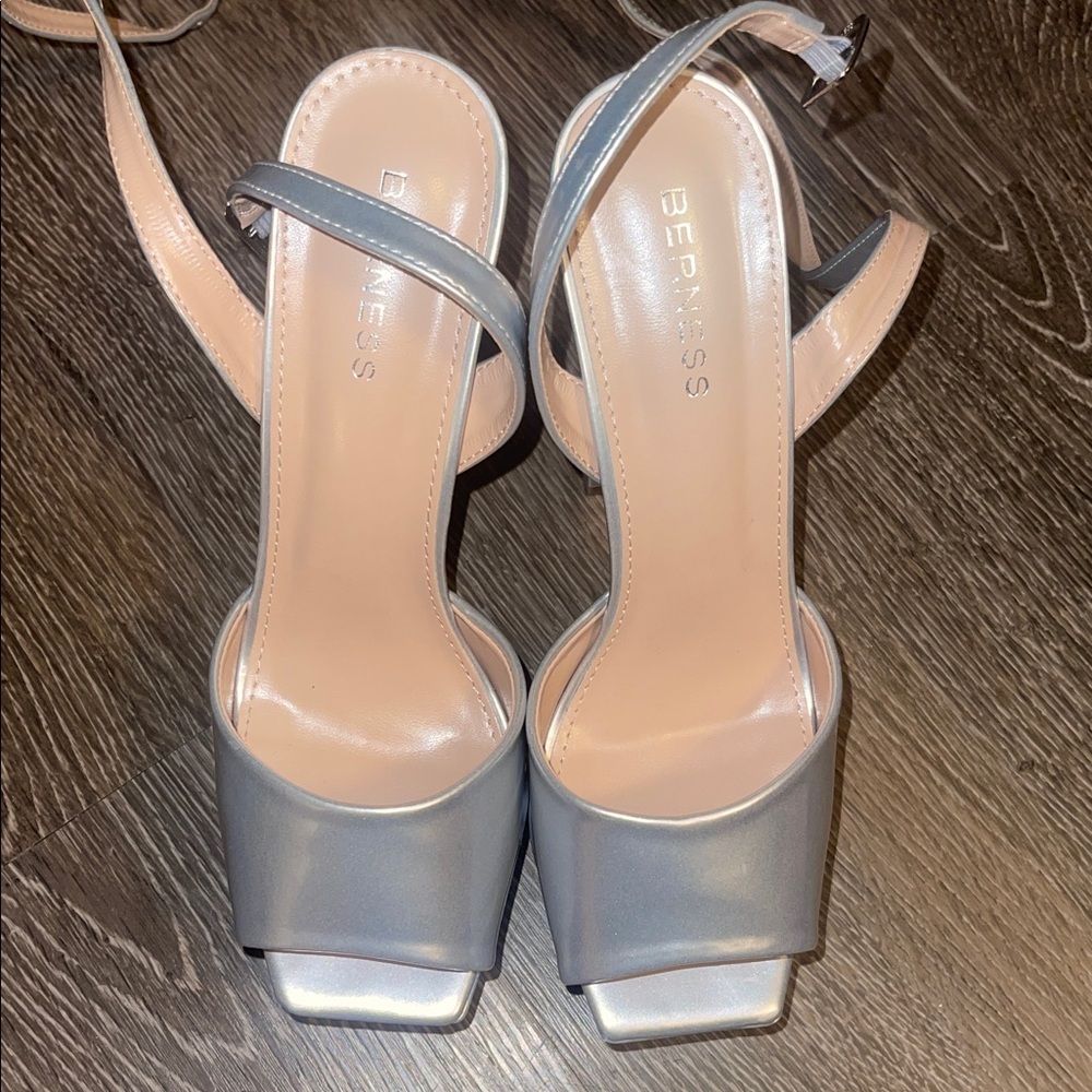 Silver Women's Heels